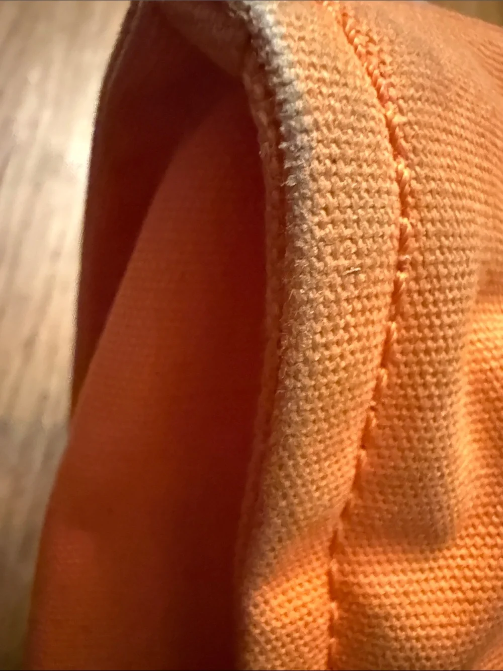 Marc Jacobs Orange / tangerine Canvas 'The Tote Bag' medium size used
